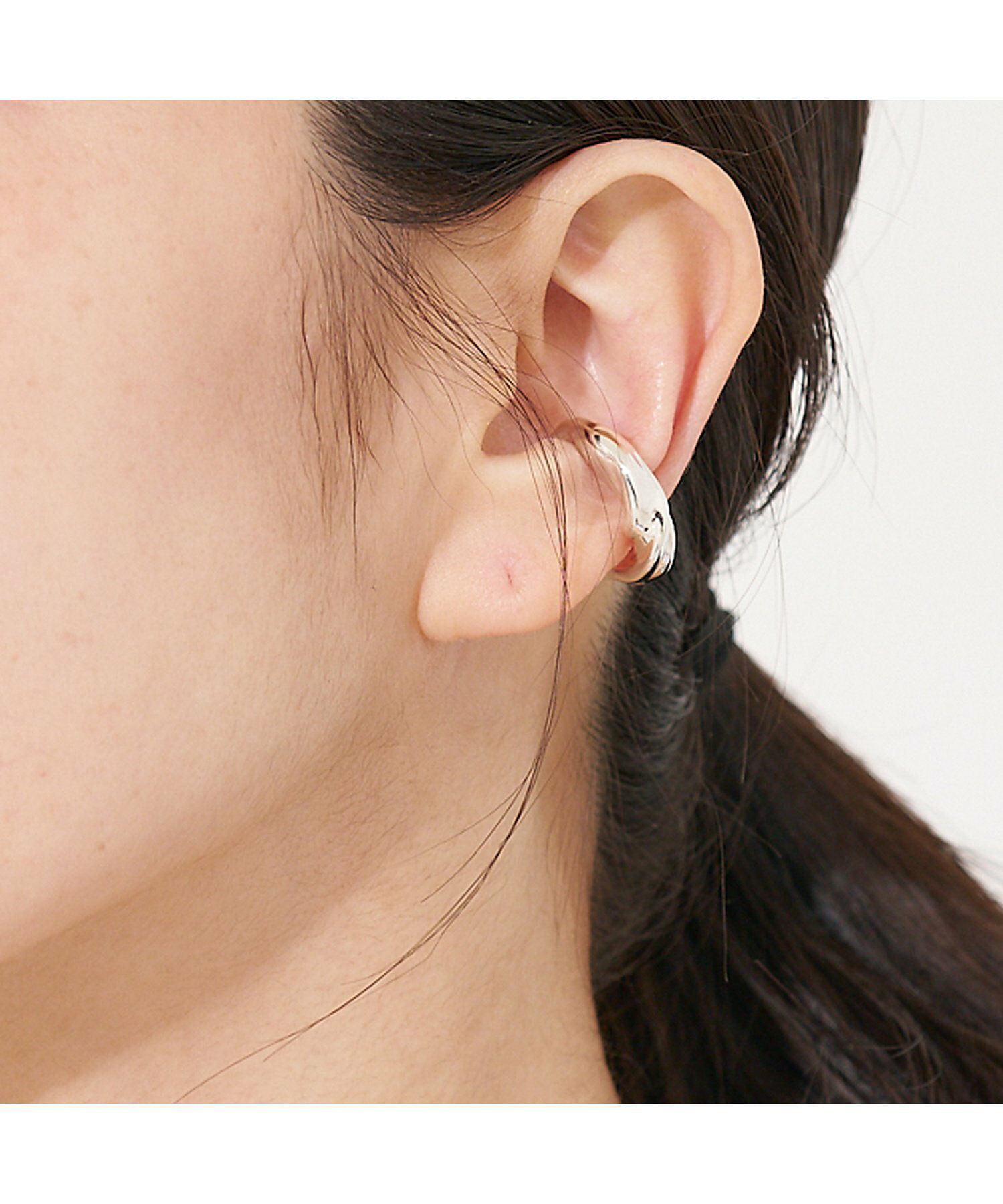 【Lemme./レム】 Water Ring Earcuff イヤーカフ SIL